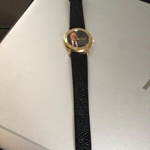 VINTAGE Fred Meijer Grocery Store Watch w Stainless Steel Back WORKS! NEVER WORN